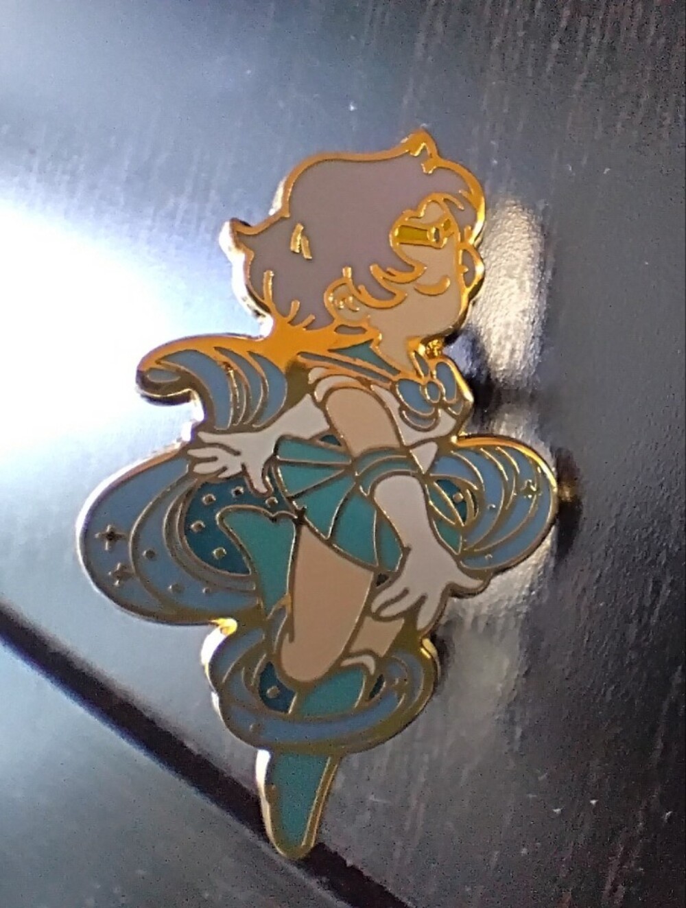 🧁 3/$30 Sailor Moon Sailor Mercury Enamel Pin NEW